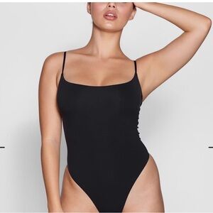 Elegant Black Spaghetti Strap Top